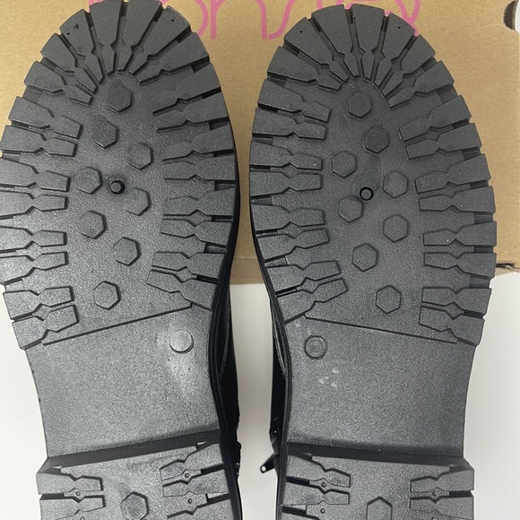 Sugar Kalina Studded Combat Ankle Boots - Picture 10 of 13